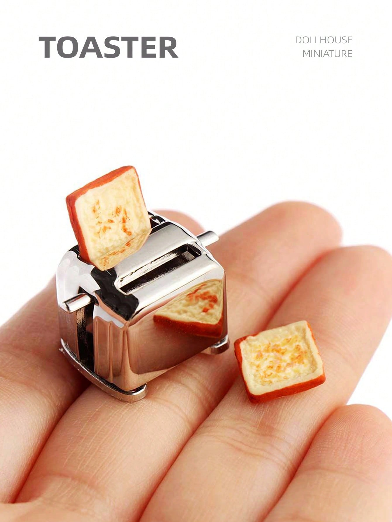 Kitchen Appliances - Tostadora en Miniatura para Casa de