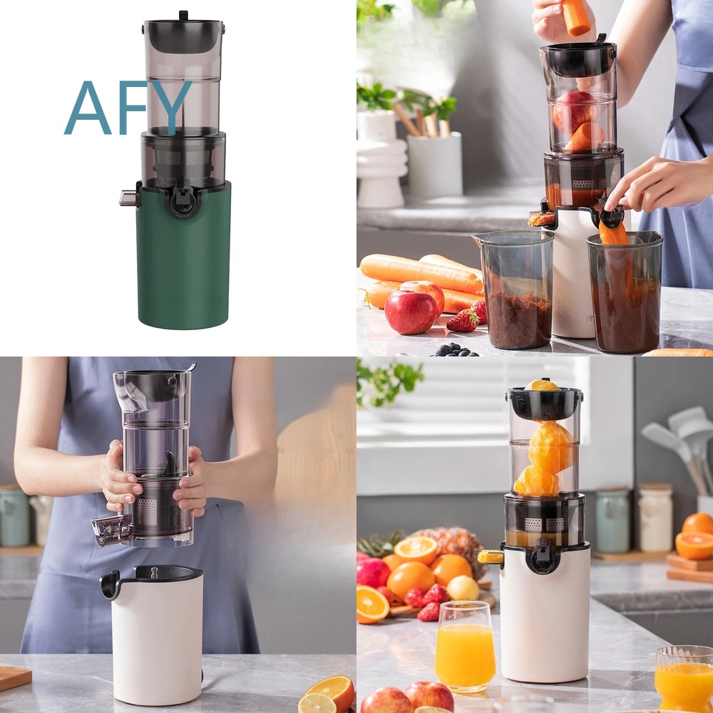 Electric Slow Juicer Cold Press - Extractor de Jugos Eléctrico de 220V