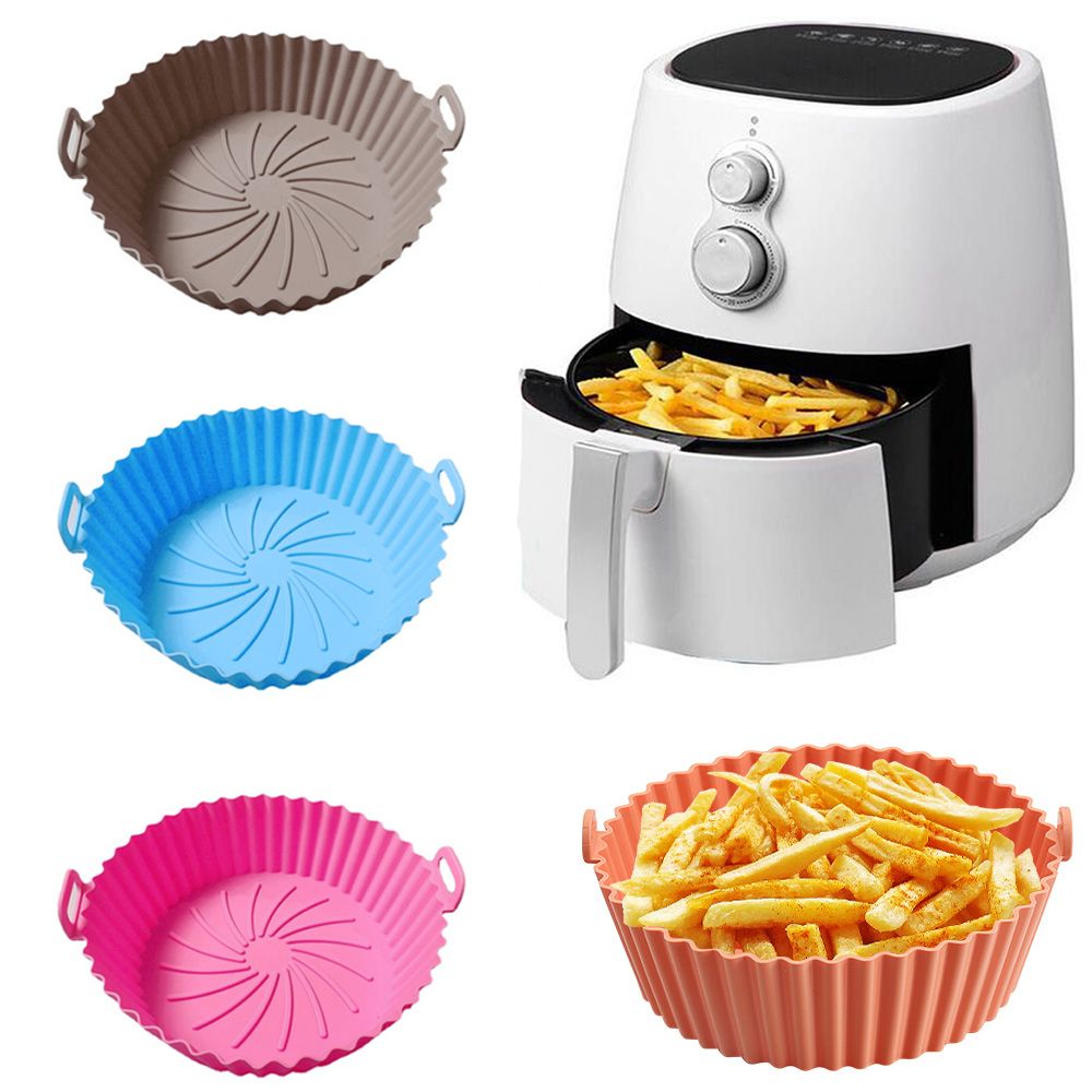 Air Fryer Silicone Pot Liner - Cesta de silicona para freidora de