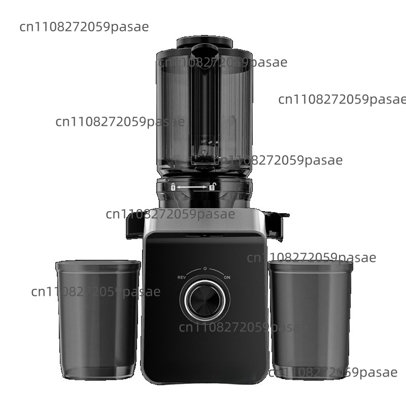 Electric Slow Juicer Cold Press - Extractor de jugos de boca ancha