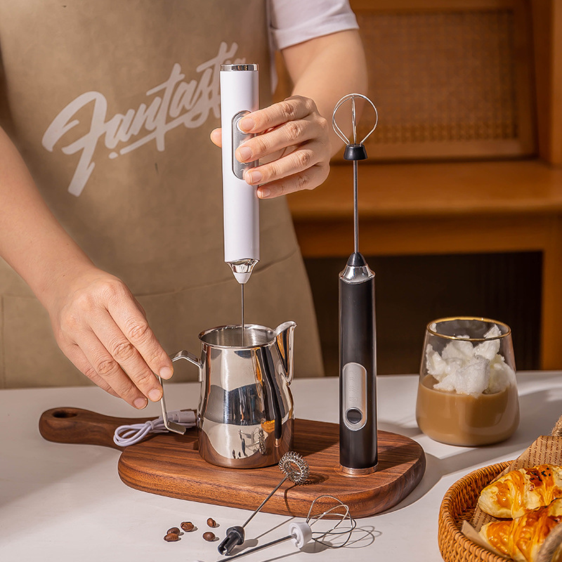 Immersion Hand Blender Set - Batidora de leche eléctrica, batidora de