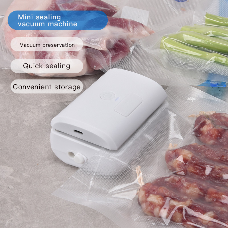 Food Vacuum Sealer Machine - Mini máquinas envasadoras portátiles con bomba