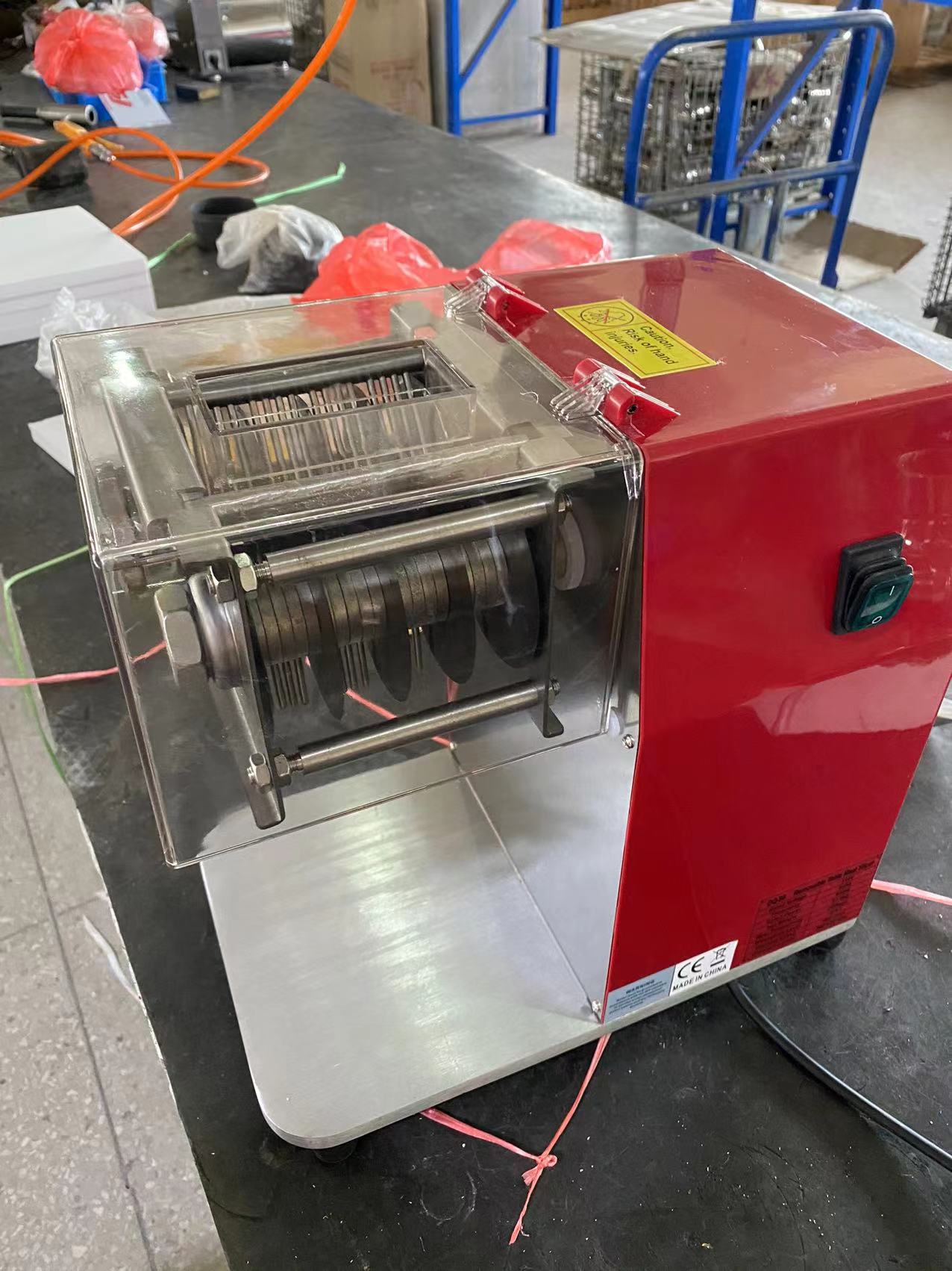 Automatic Meat Slicer Home - Rebanadora de carne eléctrica comercial, rebanadora