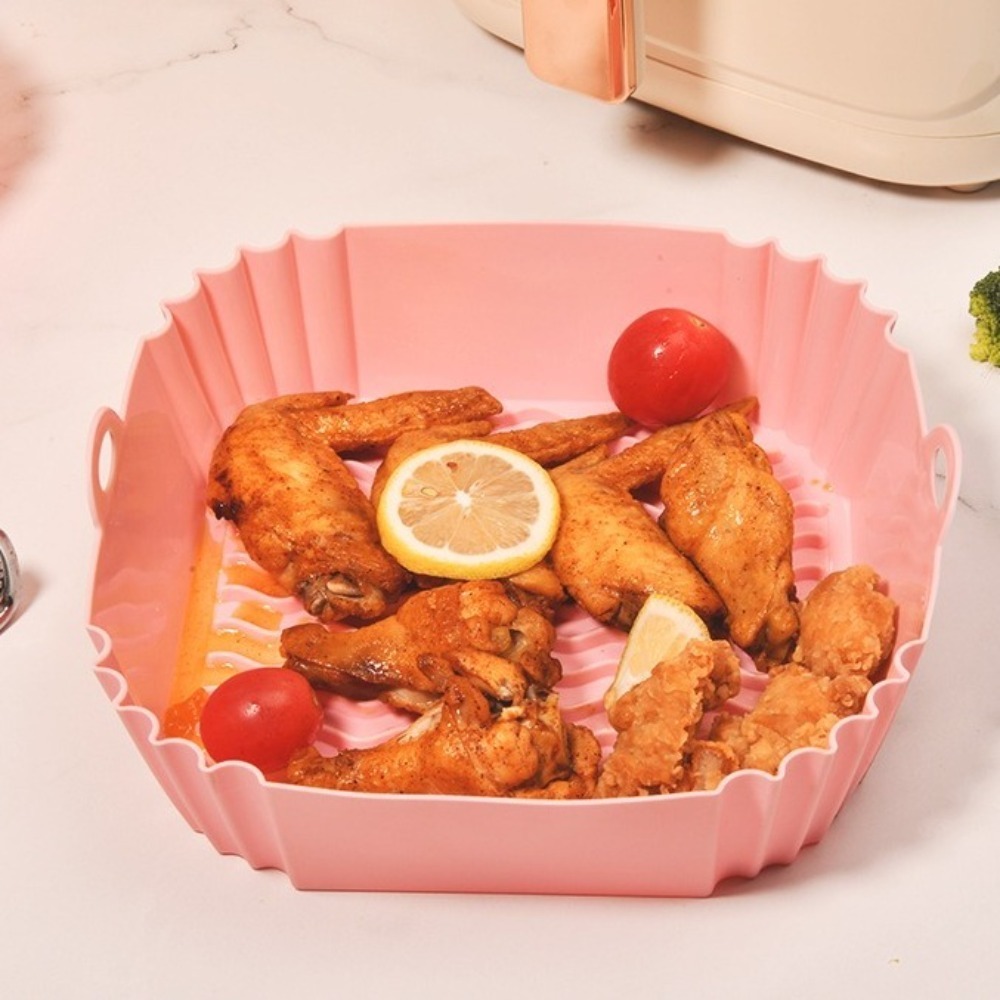 Air Fryer Silicone Pot Liner - Revestimientos de silicona antiadherentes para freidoras