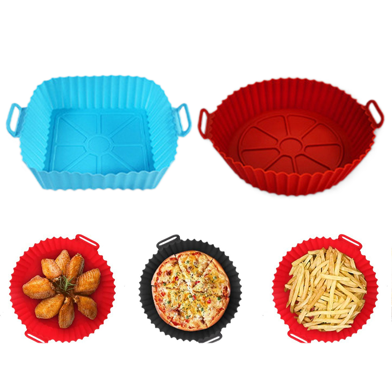 Air Fryer Silicone Pot Liner - Molde de silicona para freidora, revestimientos