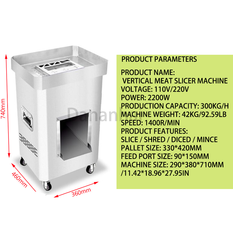 Cortadora de carne totalmente  - Automatic Meat Slicer Home reseña y precio