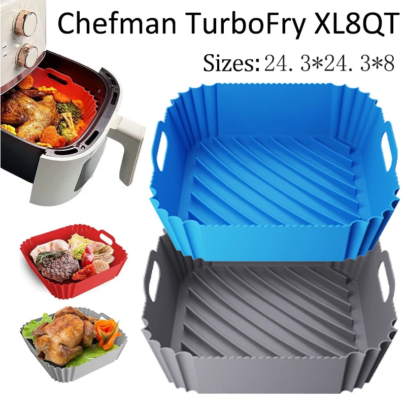 Freidora de aire grande, bande - Air Fryer Silicone Pot Liner reseña y precio