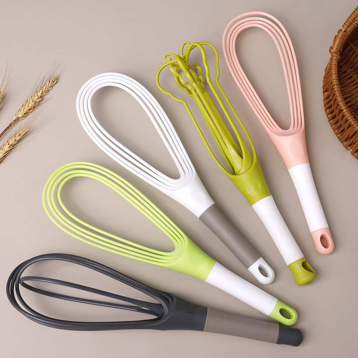 Batidor de Huevos Manual, Mezc - Immersion Hand Blender Set reseña y precio