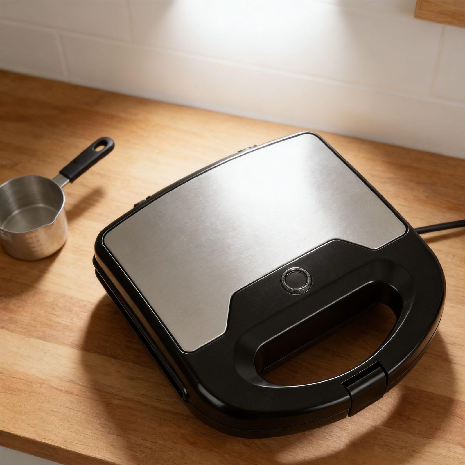 Máquina para hacer 12 galletas - Mini Waffle Maker Machine reseña y precio