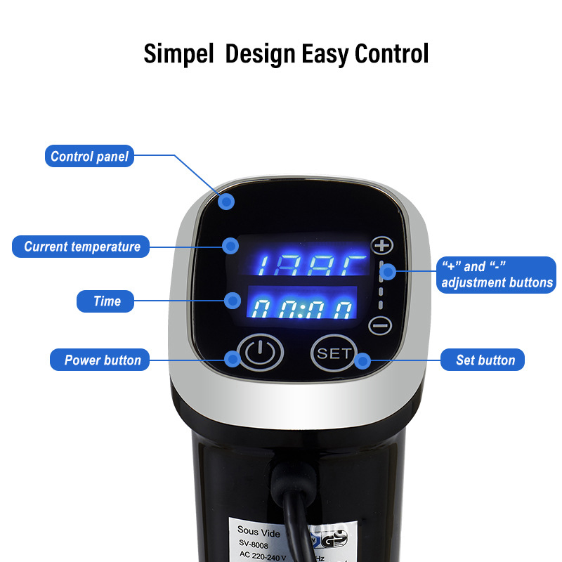 Circulador de inmersión de coc - Digital Sous Vide Precision Cooker reseña y precio