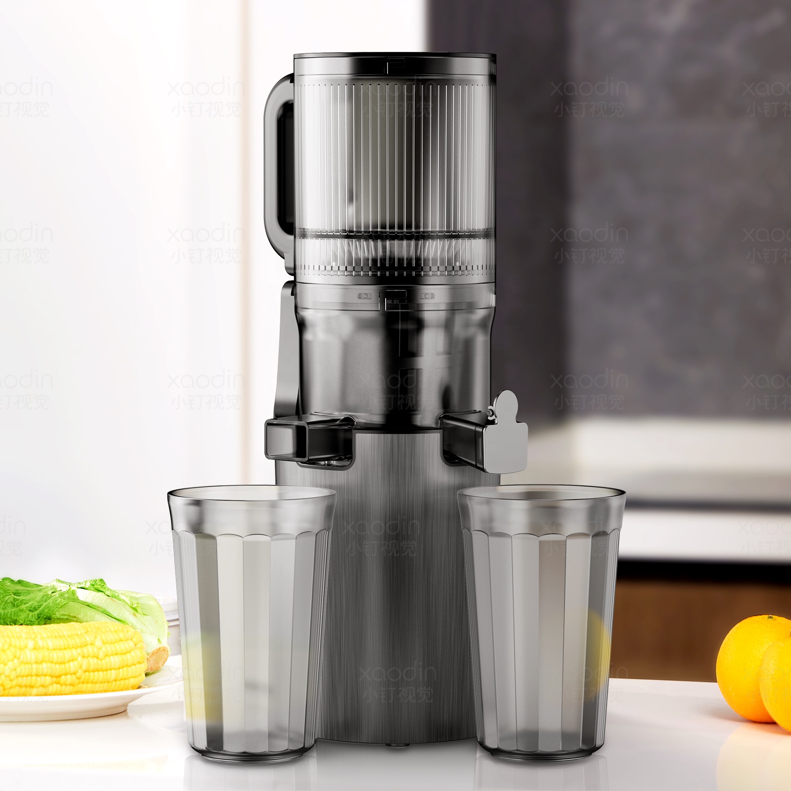 Exprimidor de Frutas Eléctrico - Electric Slow Juicer Cold Press reseña y precio