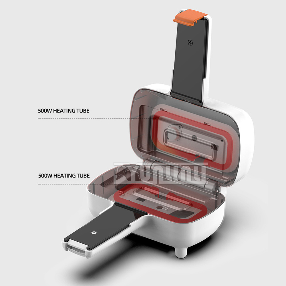 Máquina para hacer sándwiches  - Mini Waffle Maker Machine reseña y precio