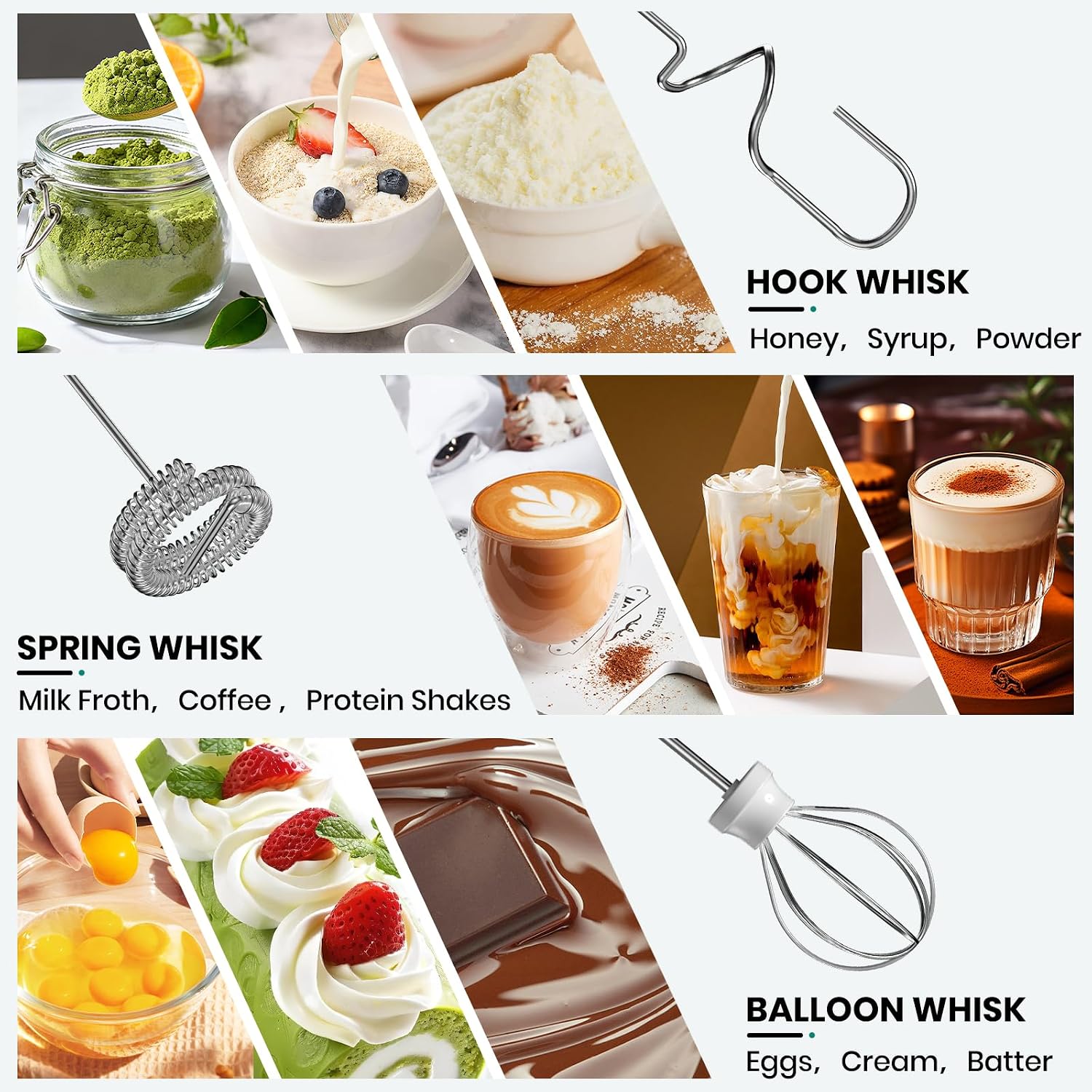 Espumador de Leche Recargable, - Electric Milk Frother Handheld reseña y precio