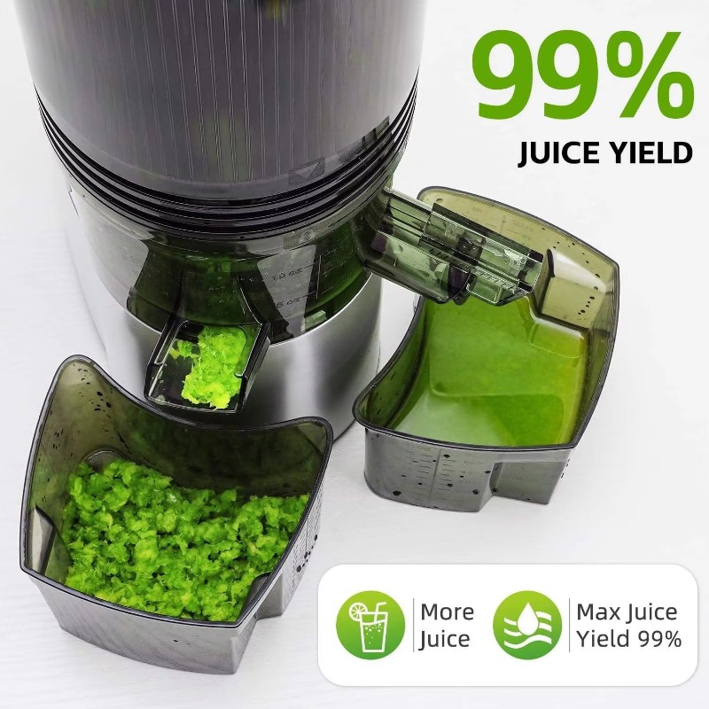 500Ml conducto de alimentación - Electric Slow Juicer Cold Press reseña y precio