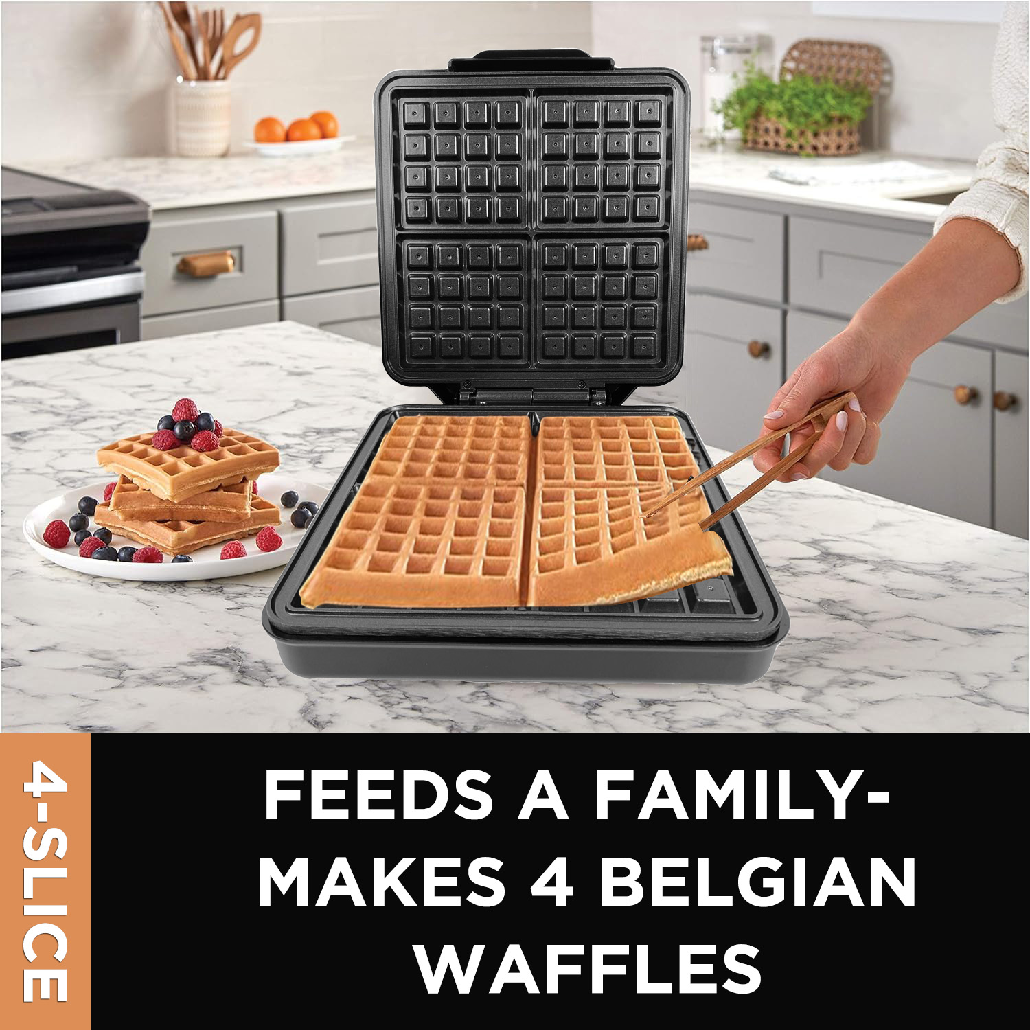 Mini Máquina Automática para W - Mini Waffle Maker Machine reseña y precio