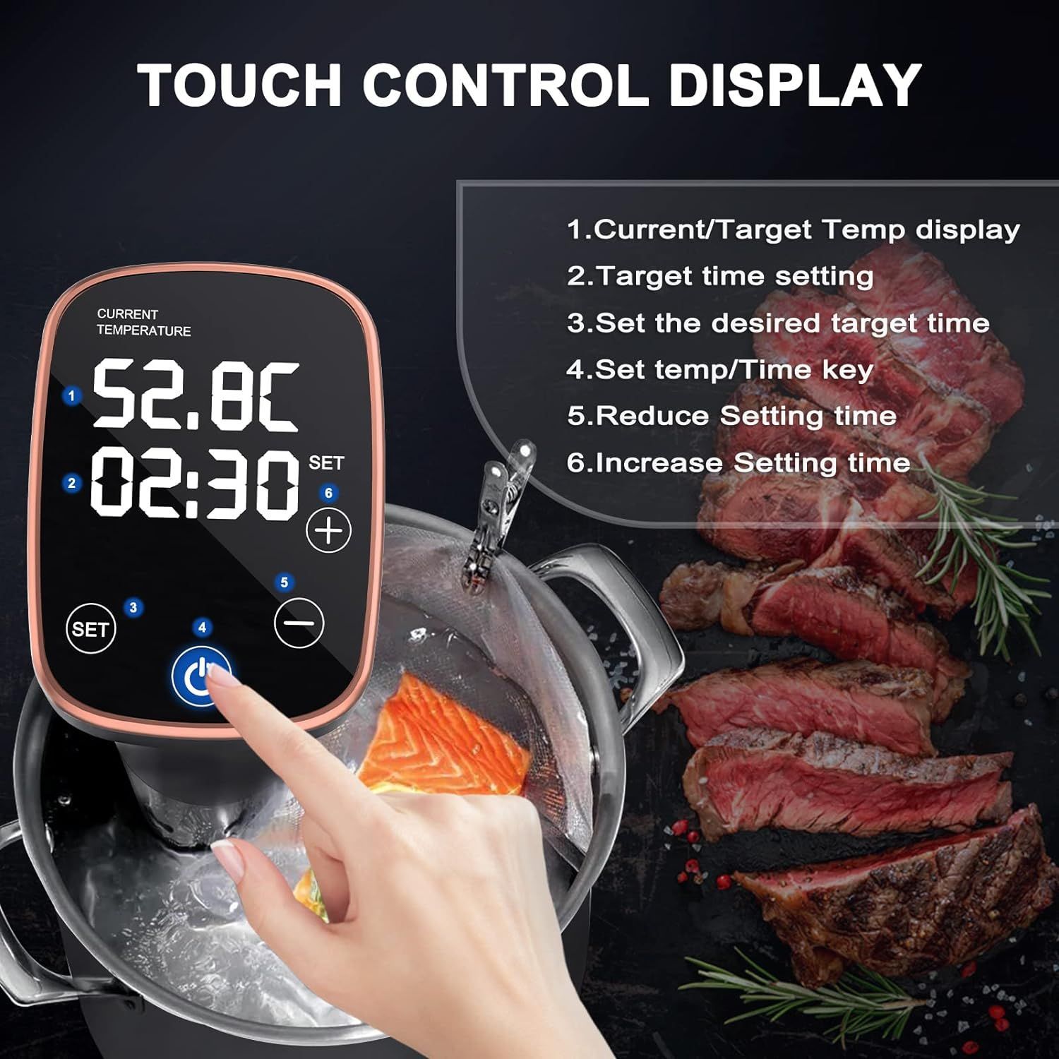 FP01 - Cocedor de carne tipo s - Kitchen Appliances reseña y precio