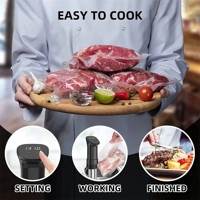 Olla de Cocción al Vacío Imper - Digital Sous Vide Precision Cooker reseña y precio