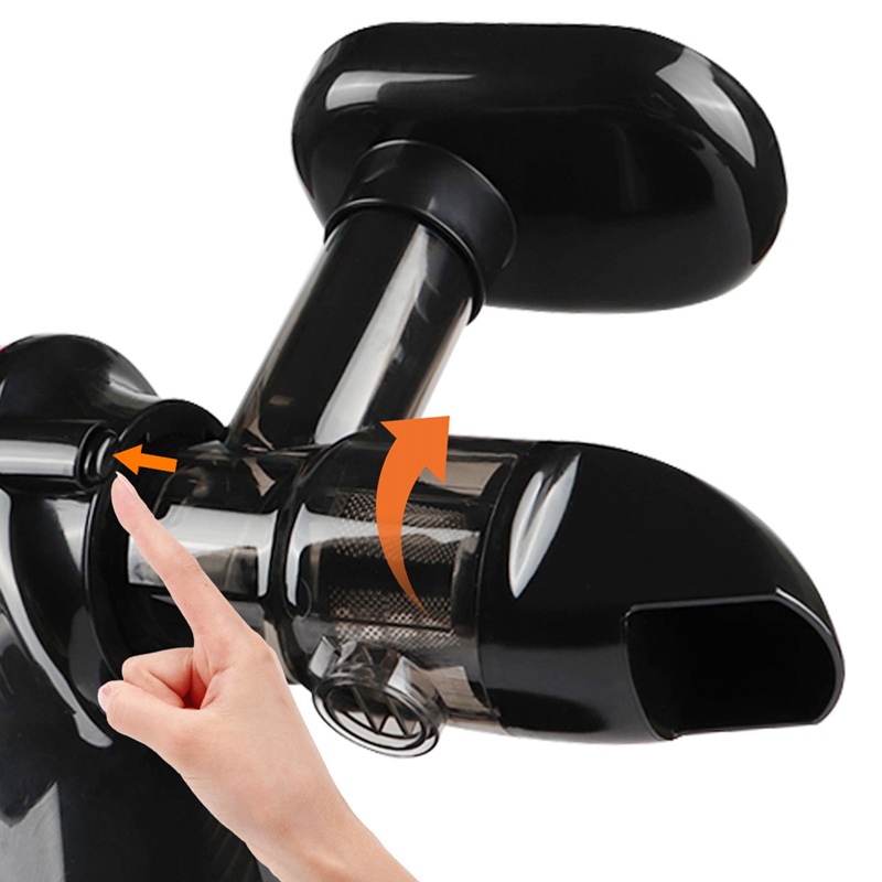 Extractor de jugos lento horiz - Electric Slow Juicer Cold Press reseña y precio