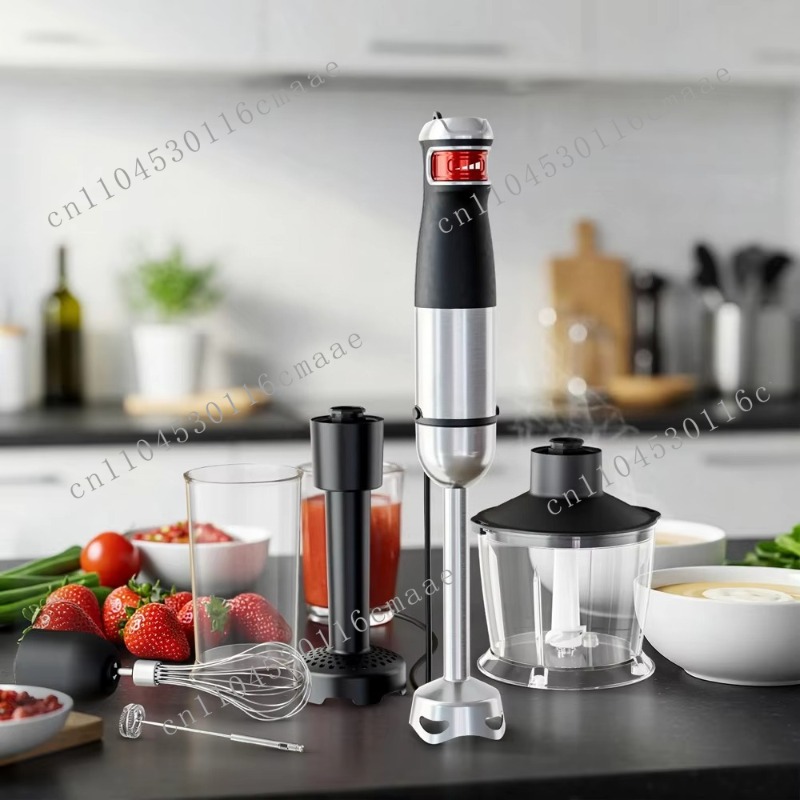 Batidora de Mano 6 en 1 de 120 - Immersion Hand Blender Set reseña y precio