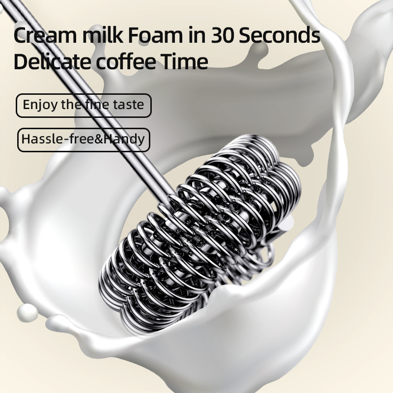 Espumador de café eléctrico 2  - Electric Milk Frother Handheld reseña y precio