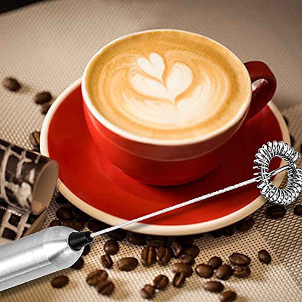 Espumador de Leche Eléctrico A - Electric Milk Frother Handheld reseña y precio