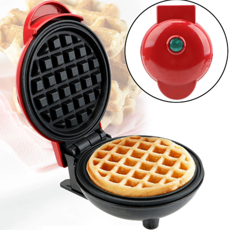 Mini máquina para hacer gofres - Mini Waffle Maker Machine reseña y precio