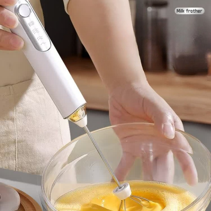 Espumador de Leche Eléctrico P - Electric Milk Frother Handheld reseña y precio