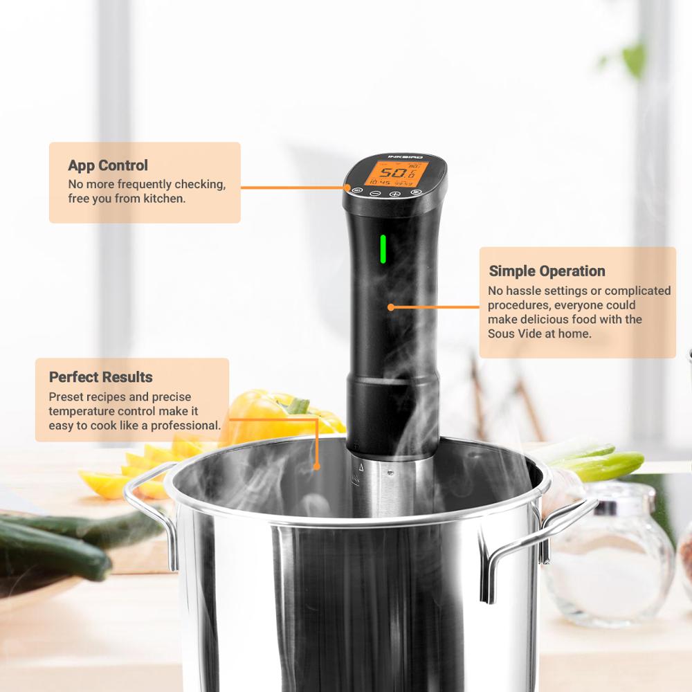 INKBIRD ISV-200W Wi-Fi cocina  - Digital Sous Vide Precision Cooker reseña y precio