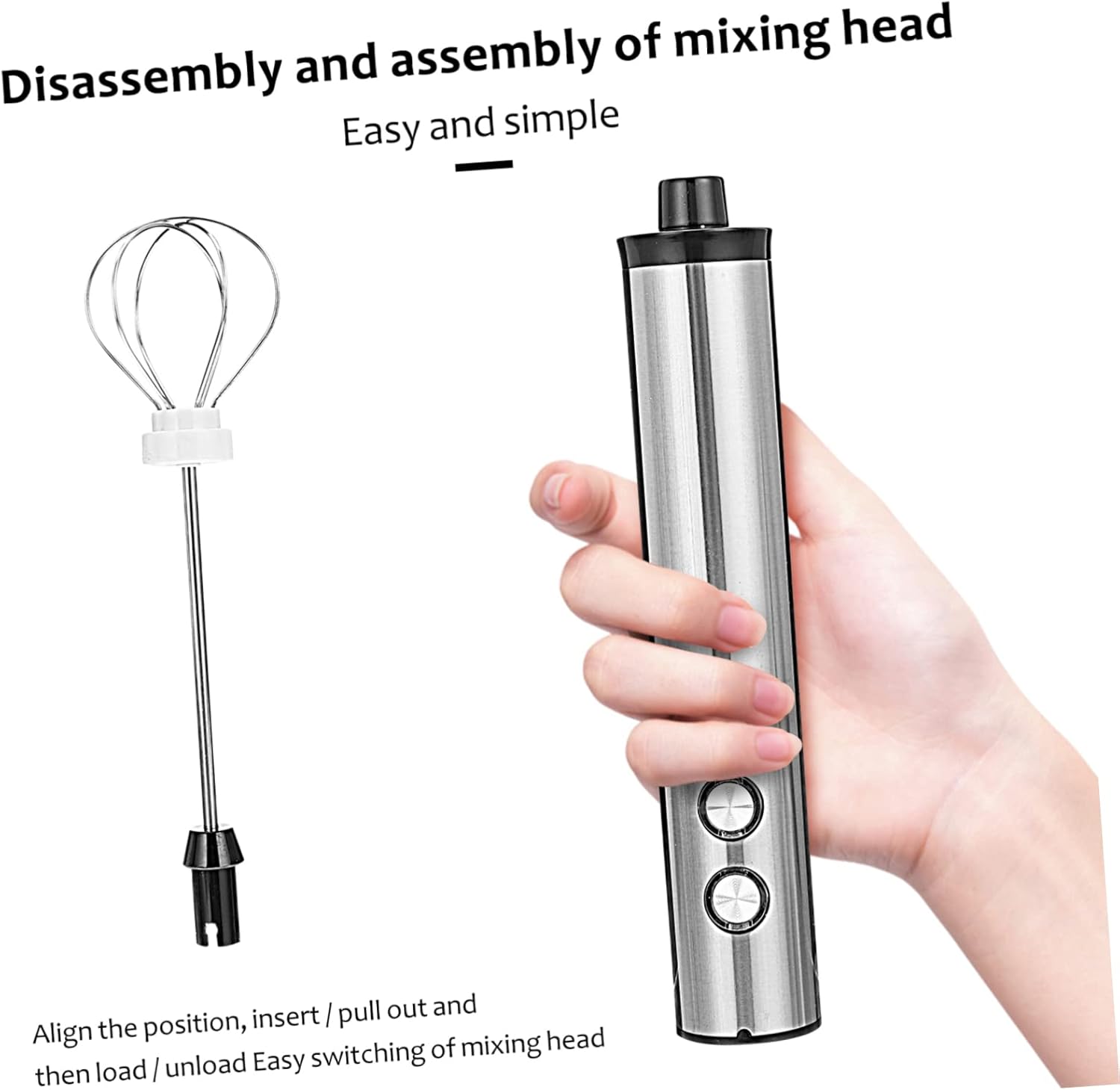 Batidora de Leche Eléctrica de - Electric Milk Frother Handheld reseña y precio