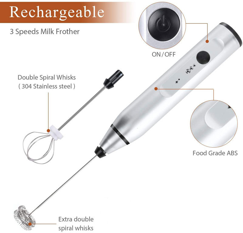 Mini batidora eléctrica de man - Portable Blender Usb Rechargeable reseña y precio