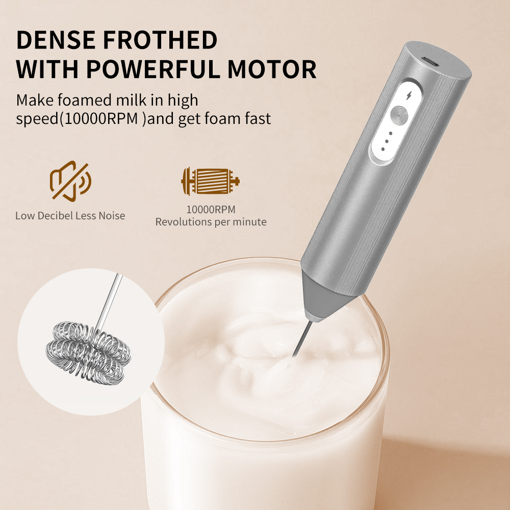 Espumador de Leche Eléctrico R - Electric Milk Frother Handheld reseña y precio