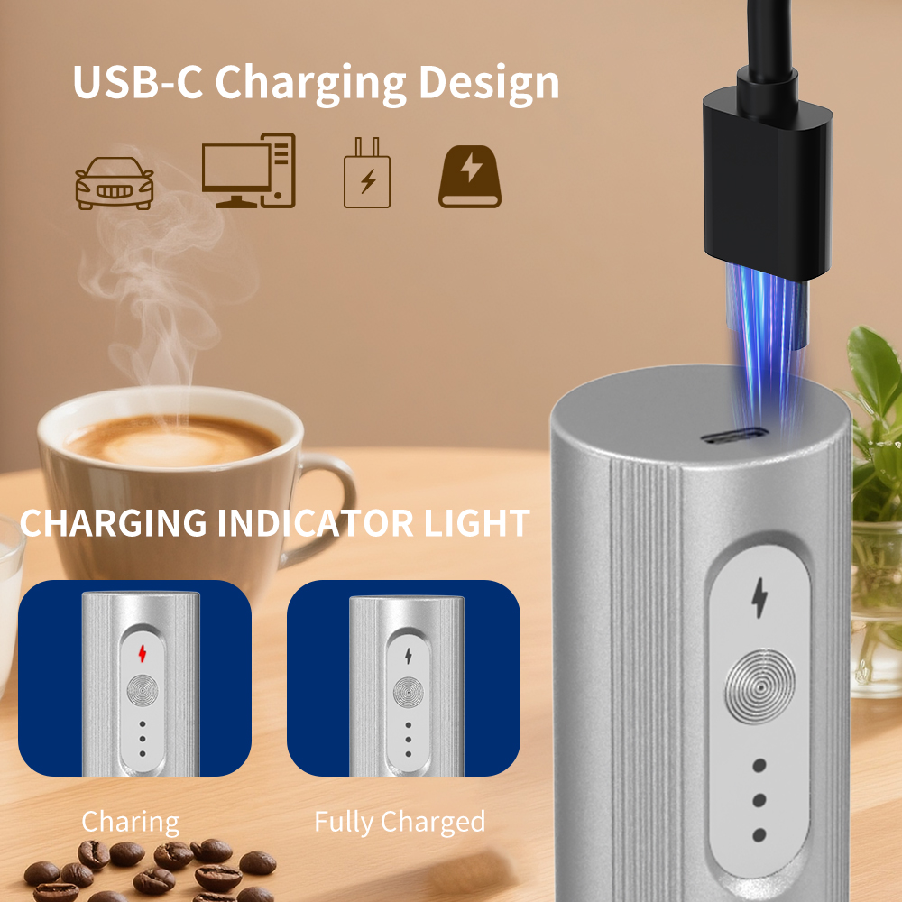 Espumador de Leche Eléctrico R - Electric Milk Frother Handheld reseña y precio