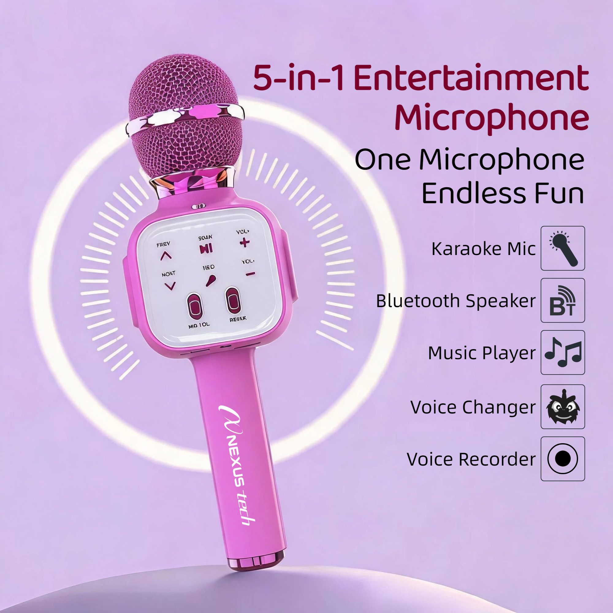 Micrófono de karaoke inalámbri - Home Appliances reseña y precio