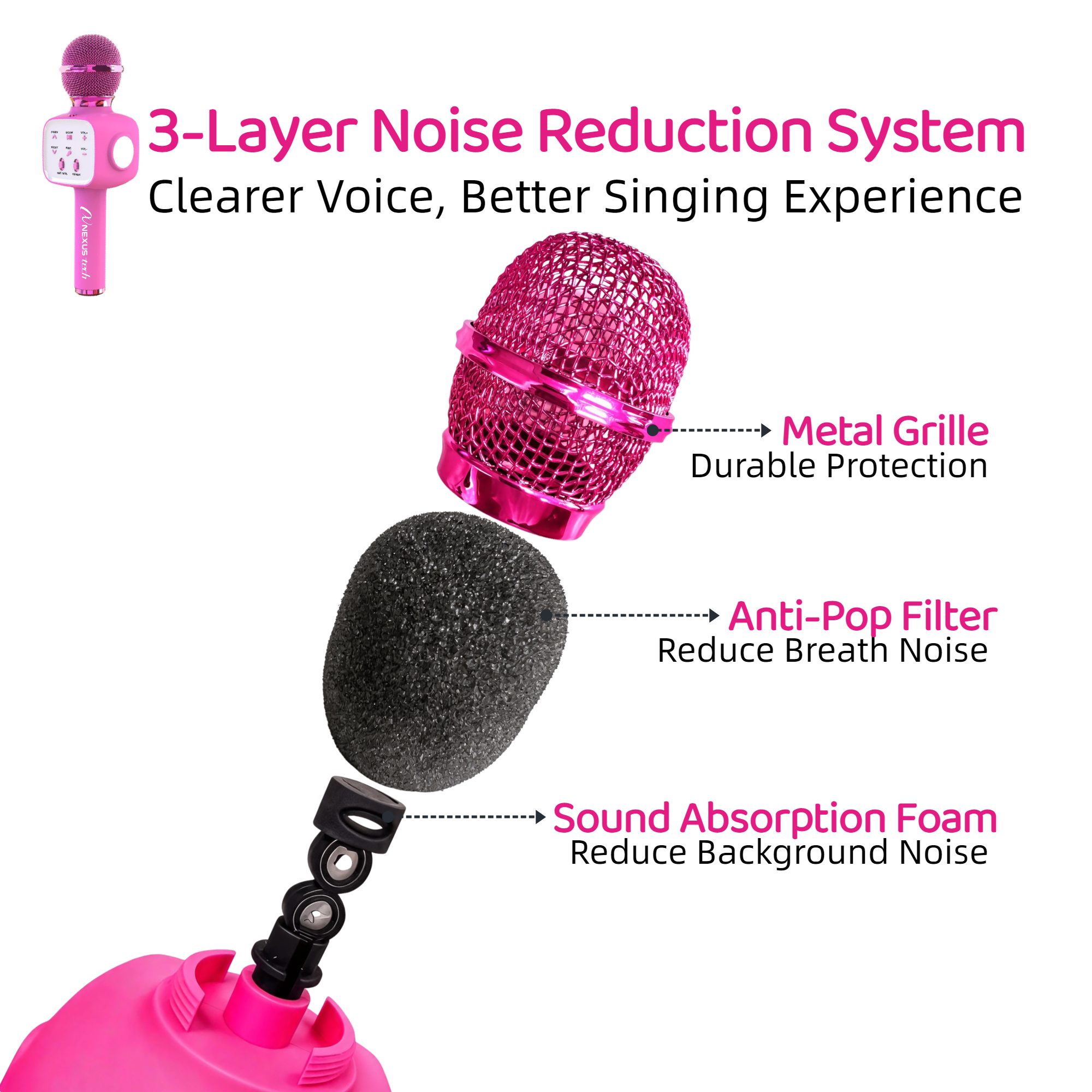 Micrófono de karaoke inalámbri - Home Appliances reseña y precio
