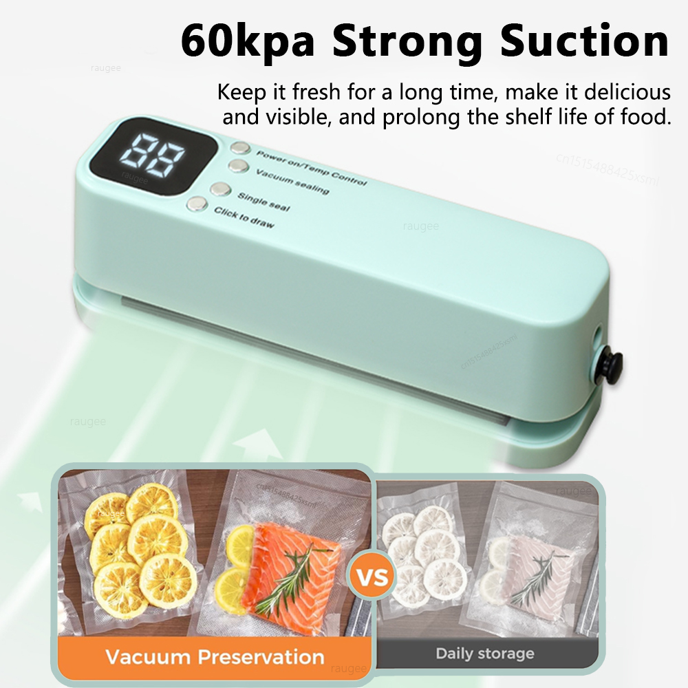 Sellador al Vacío Portátil Min - Food Vacuum Sealer Machine reseña y precio
