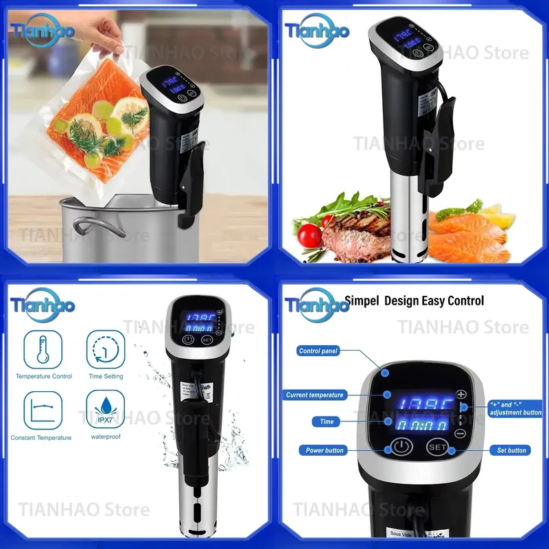 Cocedor de Precisión Sous Vide - Digital Sous Vide Precision Cooker reseña y precio