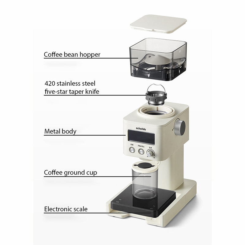 Molinillo de café eléctrico, r - Coffee Bean Grinder Electric reseña y precio