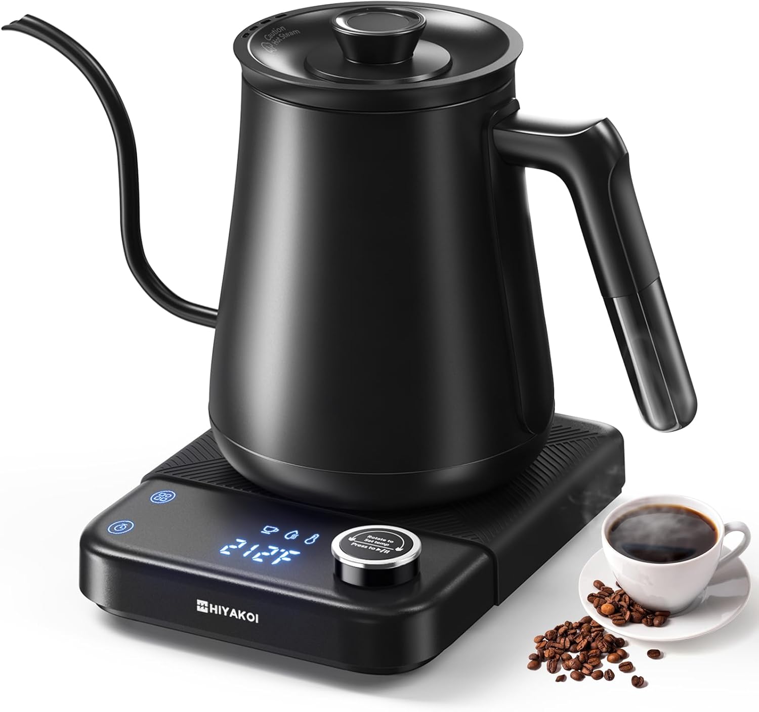 Hervidor Eléctrico Gooseneck c - Electric Kettle Temperature Control reseña y precio