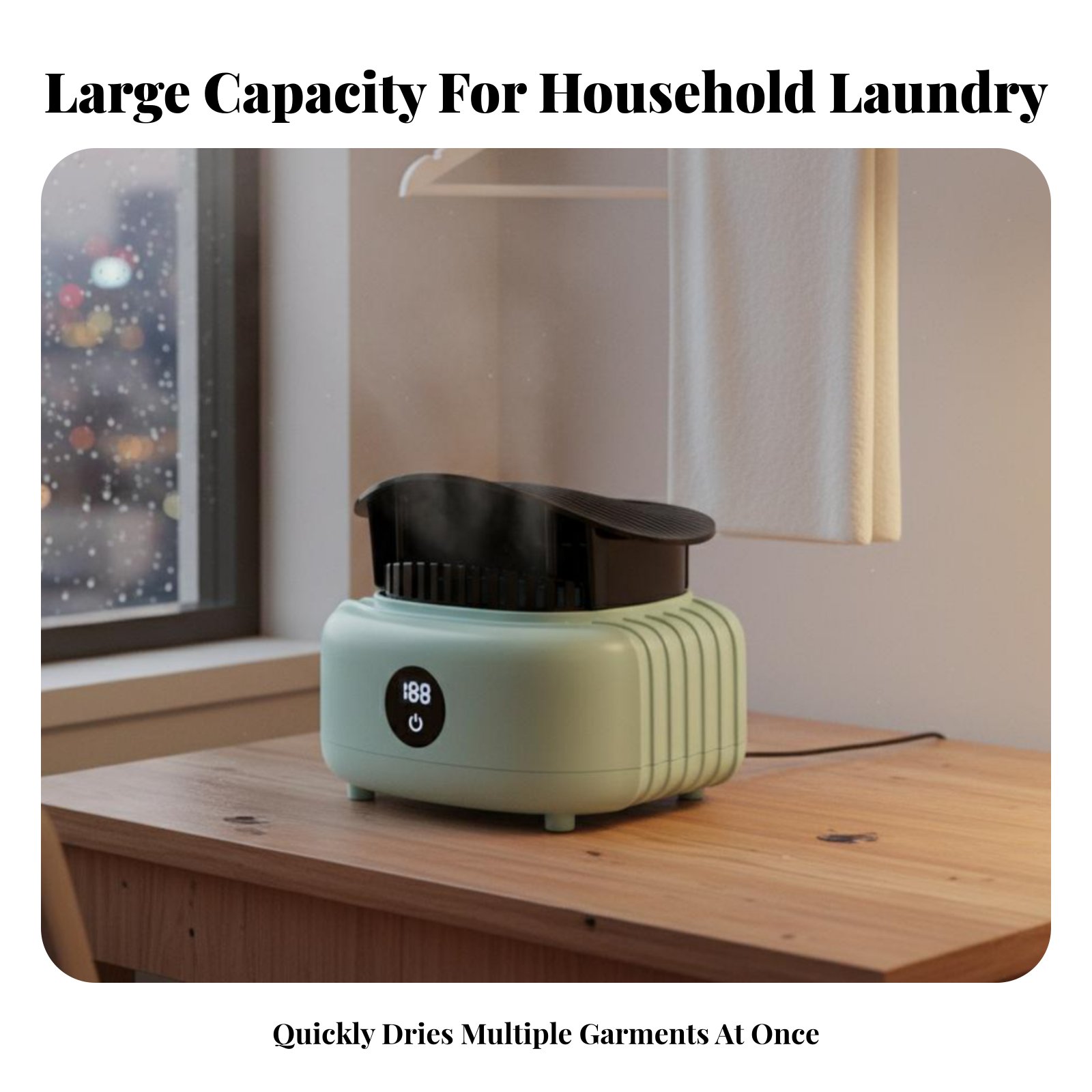 Secadora de Ropa Portátil, Fác - Laundry reseña y precio