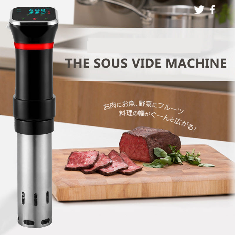 Sous-vide-máquina de cocción a - Digital Sous Vide Precision Cooker reseña y precio