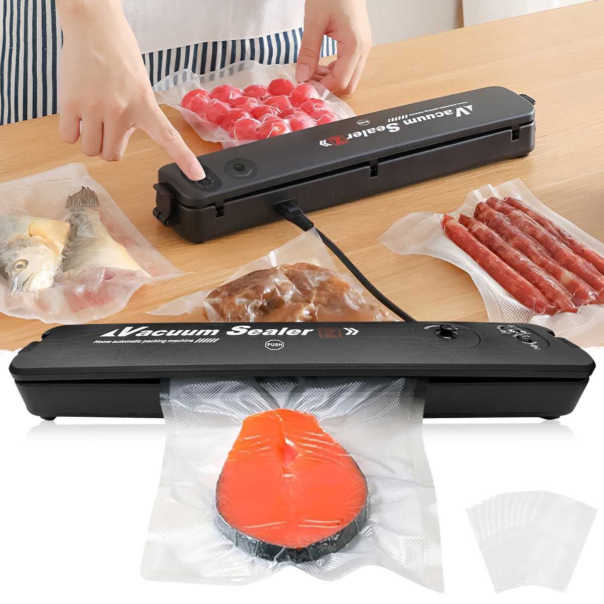 Máquina de Sellado al Vacío de - Food Vacuum Sealer Machine reseña y precio