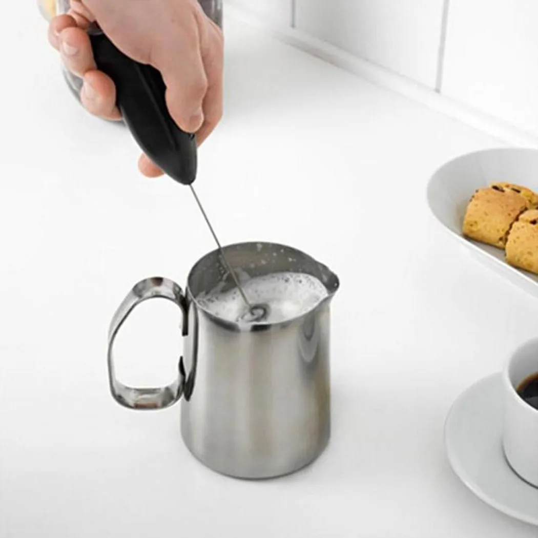 Mini batidor de huevos eléctri - Electric Milk Frother Handheld reseña y precio