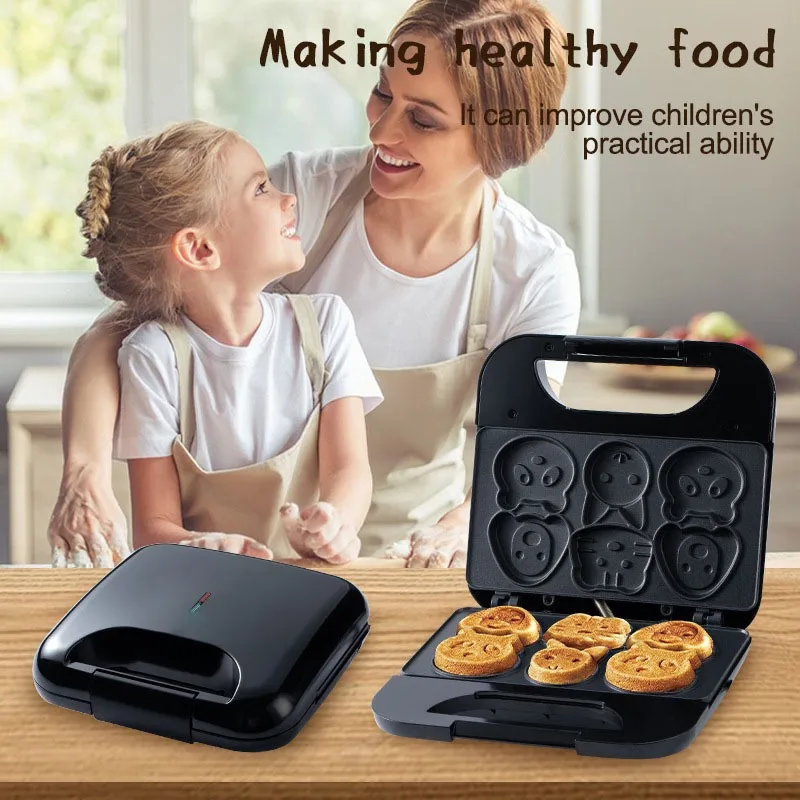 Máquina para Hacer Galletas co - Mini Waffle Maker Machine reseña y precio
