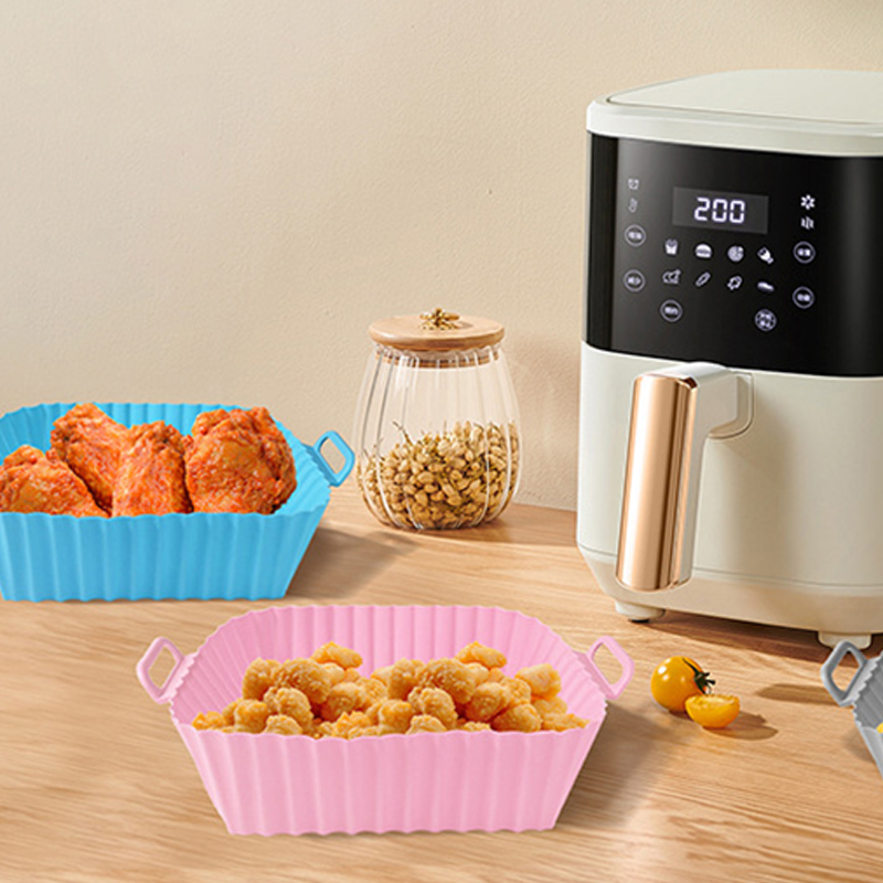 Molde de silicona para freidor - Air Fryer Silicone Pot Liner reseña y precio