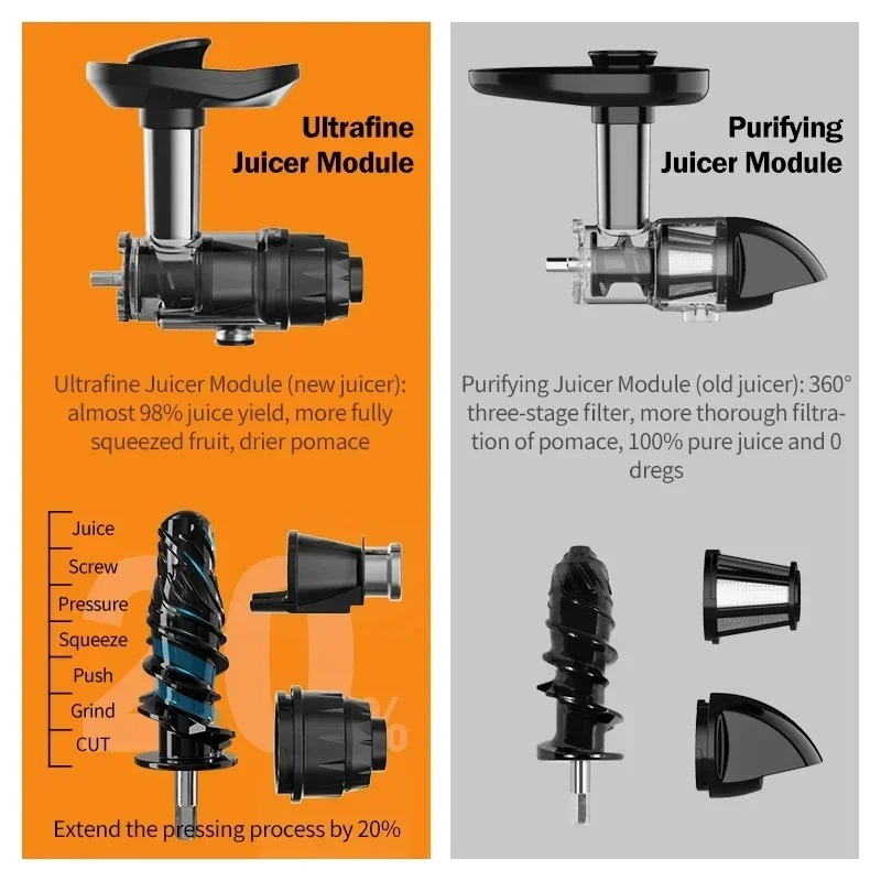 Gran oferta, exprimidor lento  - Electric Slow Juicer Cold Press reseña y precio